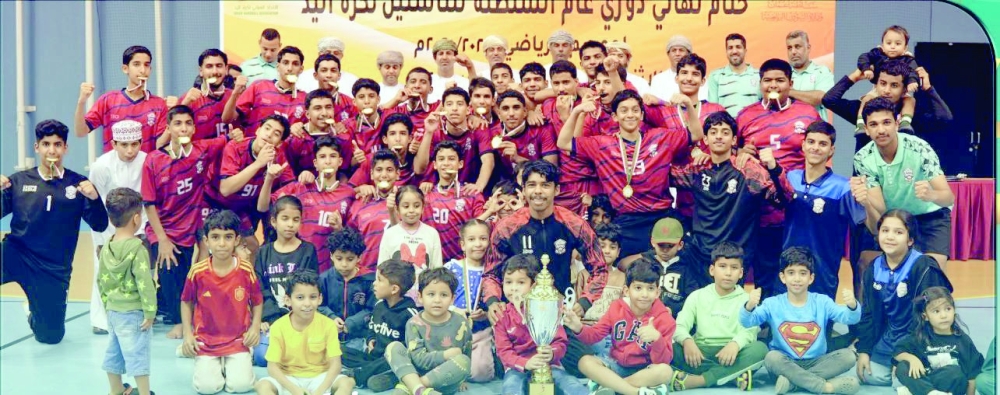 Muscat club clinch junior handball league title