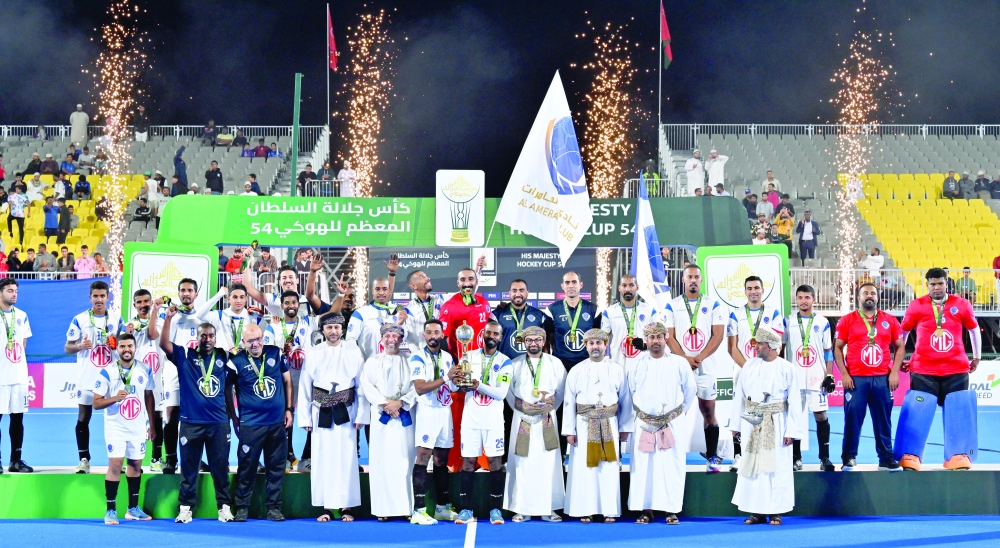 Al Amerat clinch maiden HM Cup trophy