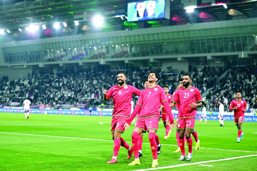 Issam brace brightens Oman's semifinal hopes
