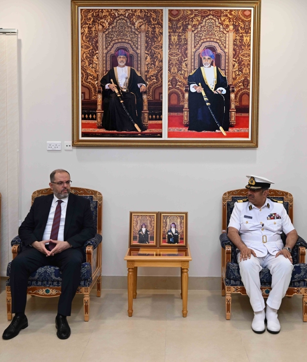 The delegation were received by Commodore Adil bin Hamoud al Busaidy, Head of MSC. — ONA