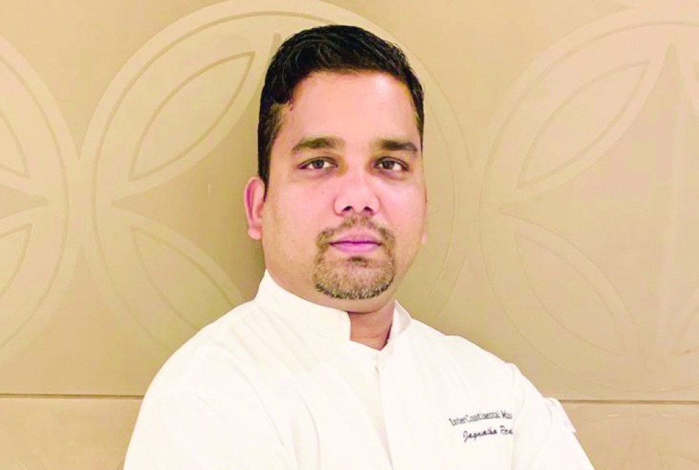 Chef Jeganatha Reddy, Executive Chef at Barceló Mussanah Resort