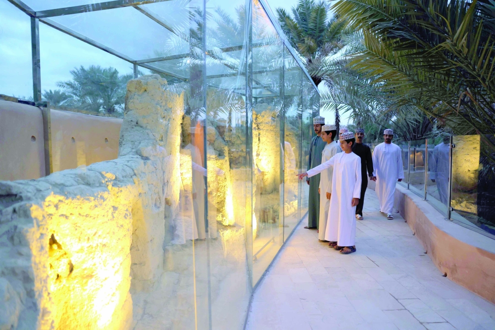 Al Aqr Wall has significant cultural and tourism value