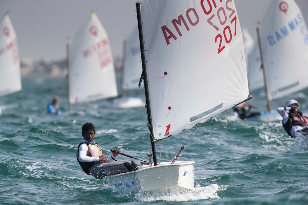 Archive photo of Optimist races 