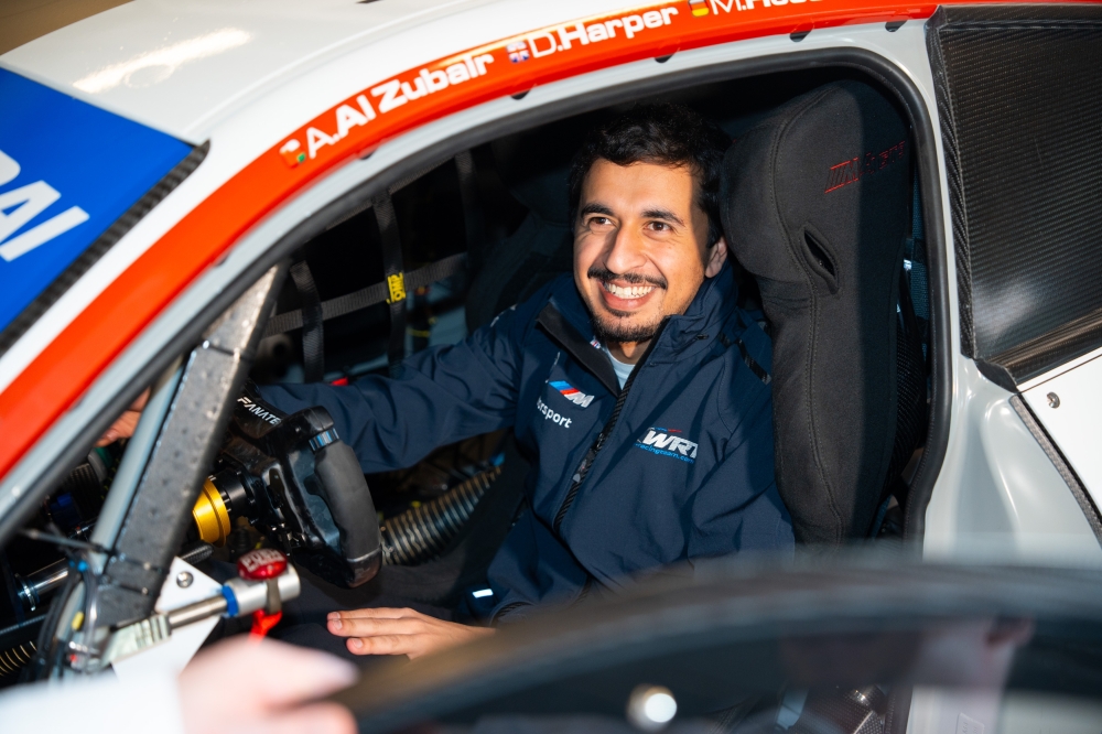 The official unveiling of the championship car — a sleek, powerful BMW M4 race car - held in Dubai on Monday.