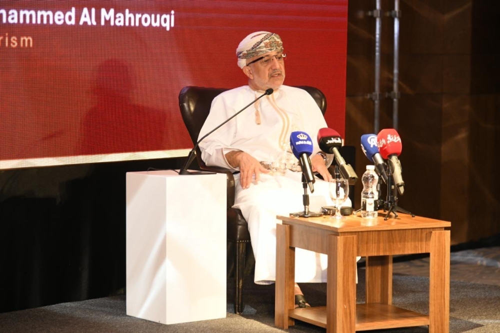 Salem bin Mohammed al Mahrouqi, the Minister of Heritage Tourism
