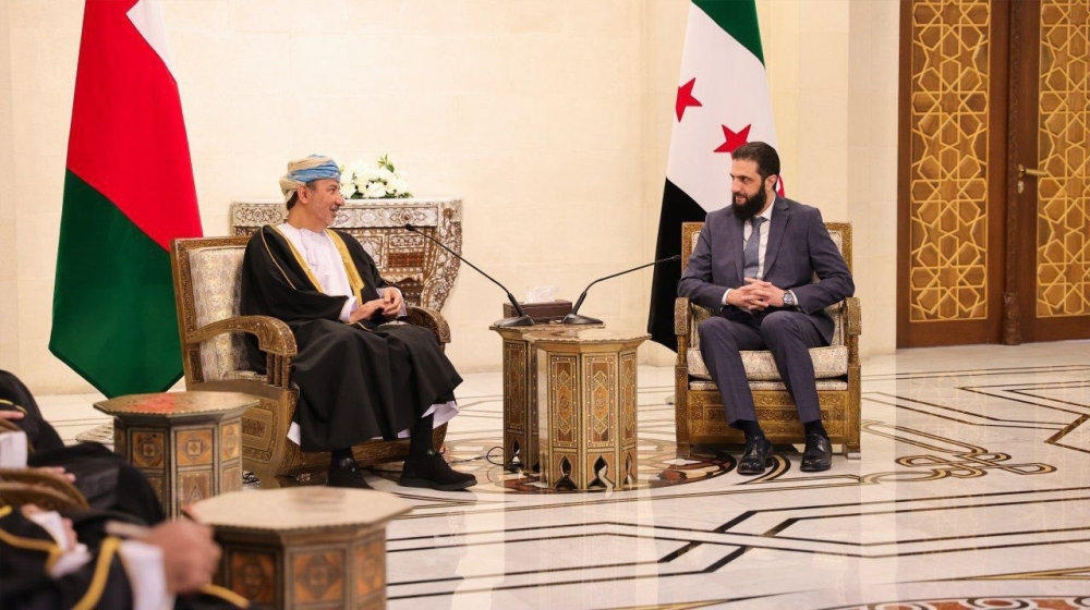  Shaikh Abdulaziz conveyed the greetings of His Majesty Sultan Haitham bin Tarik to the leadership and people of Syria