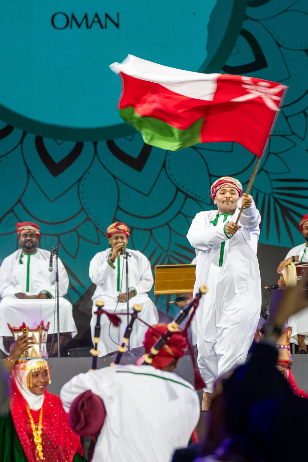 The ROHM's Folk Music Festival brought together the Omani Folk Ensemble and international guests from Bulgaria, South Korea, and India 