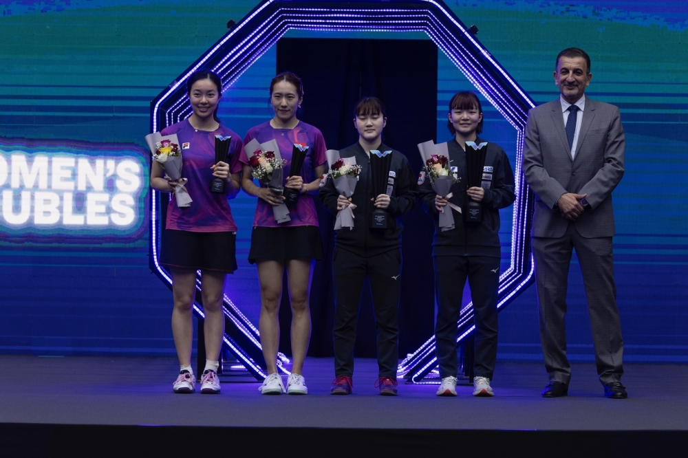 الفائزات بفئة زوجي السيدات