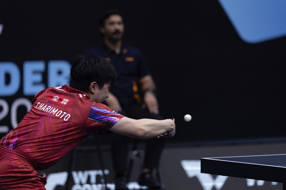 المصنف الثالث عالميا هاريموتو في نهائي فردي الرجال