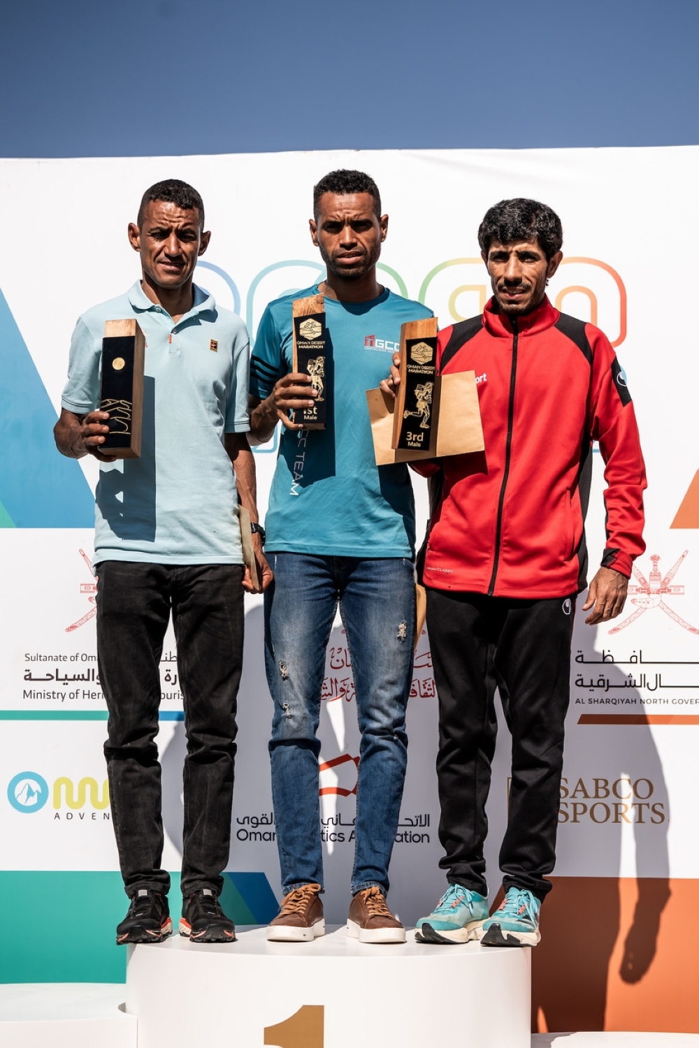 ODM 2025 men's overall winners. -- Pics by Ian Corless