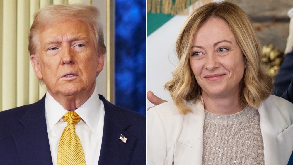  Trump says Meloni really has taken Europe by storm