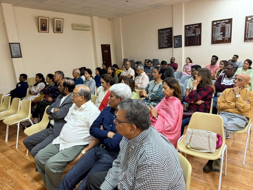 Audience at a ISC Oman organised workshop conducted by Afshan Patel on Investment, Succession Planning, and Carefree Retirement