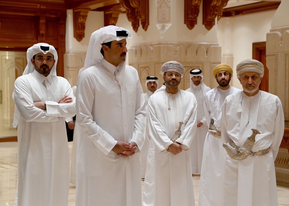 سمو امير دولة قطر يزور دار الاوبرا السلطانية ٢٩-١-٢٠٢٥١