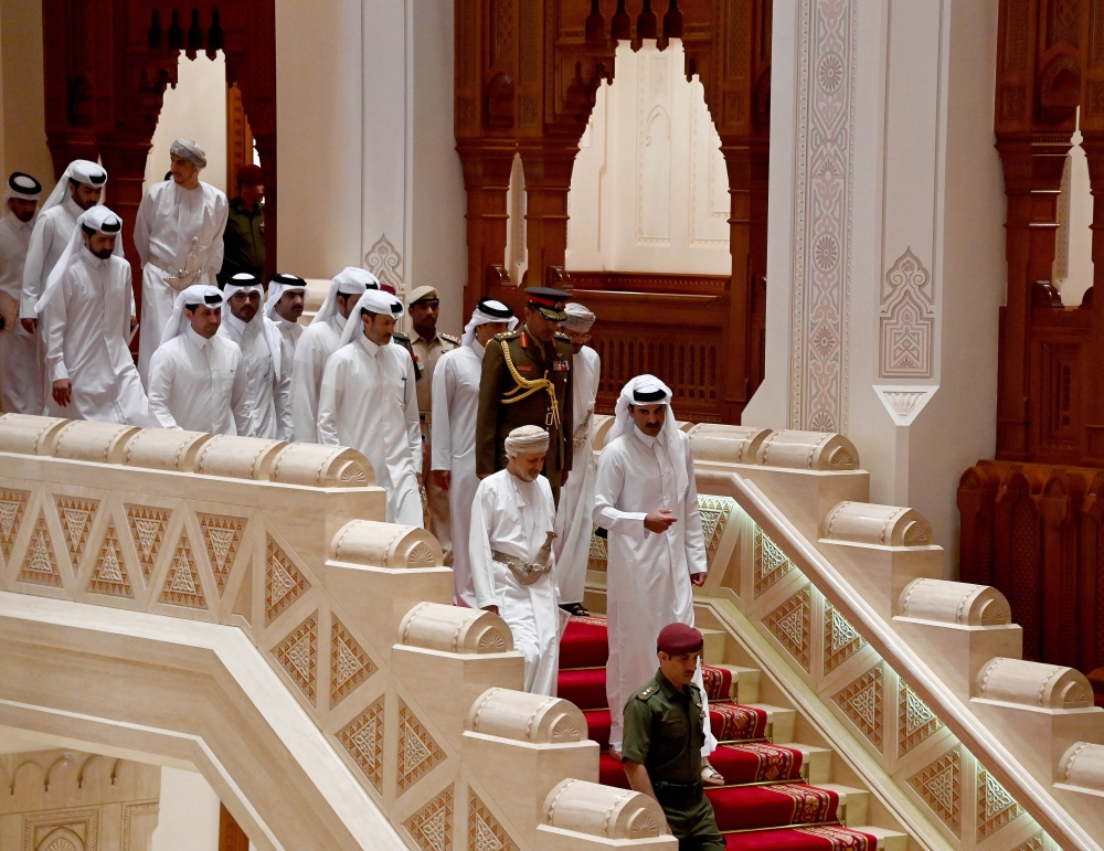 سمو امير دولة قطر يزور دار الاوبرا السلطانية ٢٩-١-٢٠٢٥٨