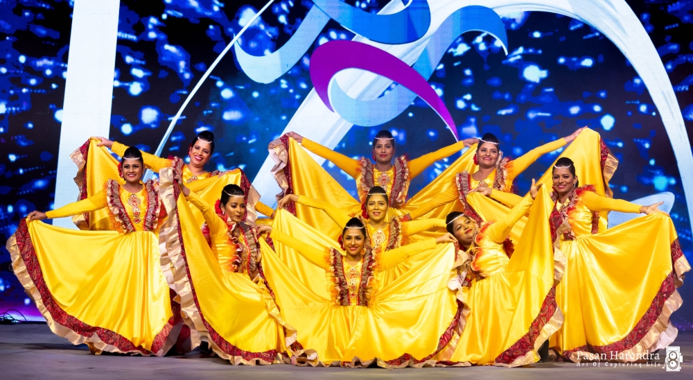 Artists perform traditional Sri Lankan Kapirinna dance at Muscat Nights under Sumuduni Shashikala