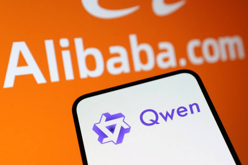 Qwen and Alibaba logos are seen in this illustration. - Reuters