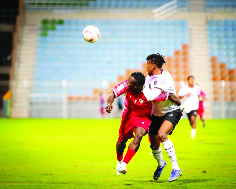 Al Rustaq vs Oman Club match
