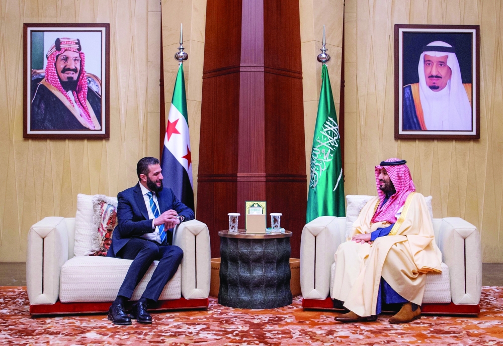 Syrian President meets Saudi Crown Prince