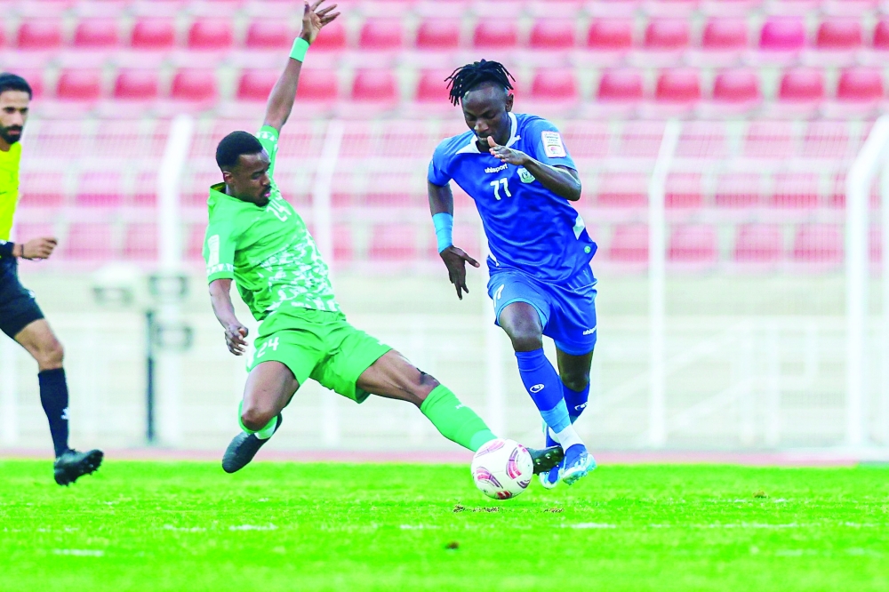 Al Nasr secured a commanding 3-0 win over Sohar at Sohar Sports Complex.