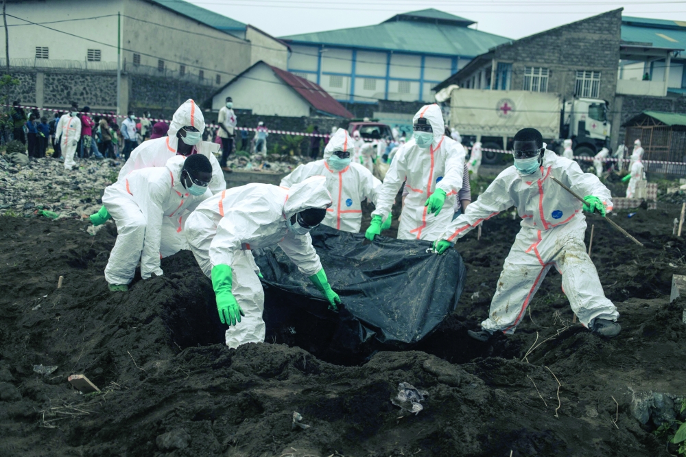 Members of the Congolese Red Cross