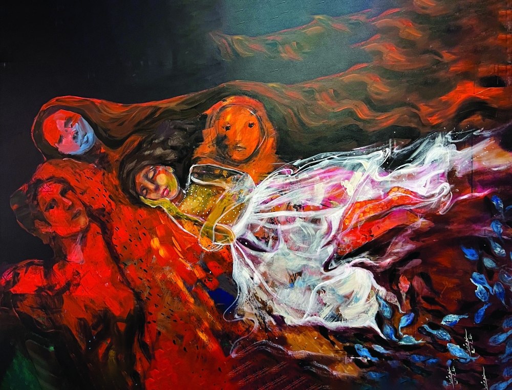 Omani artist celebrates maternal influence in Stal Gallery exhibition