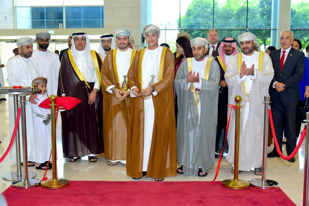  His Highness Sayyid Azzan bin Kais Tarik al Said inaugurates 