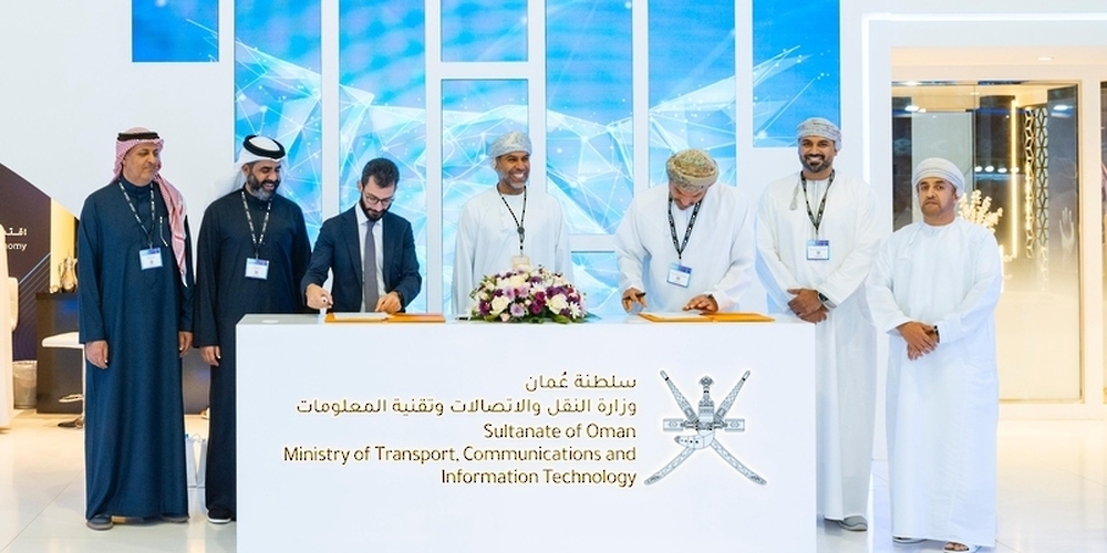 The agreements were signed at the Oman Pavilion in the presence of Dr Ali Amer al Shidhani, Undersecretary for Communications and Information Technology. - ONA