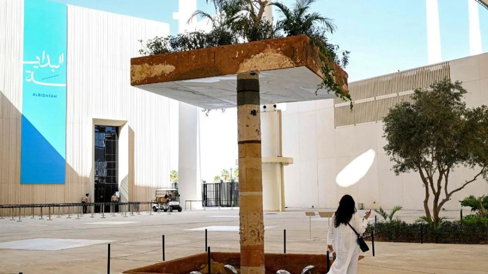 Saudi art biennale seeks to modernise Islamic tradition