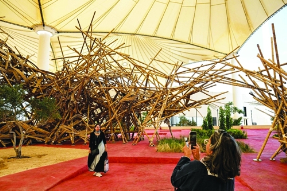 Saudi art biennale seeks to modernise Islamic tradition