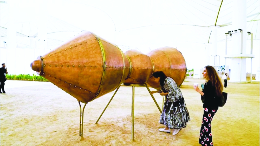 Saudi art biennale seeks to modernise Islamic tradition