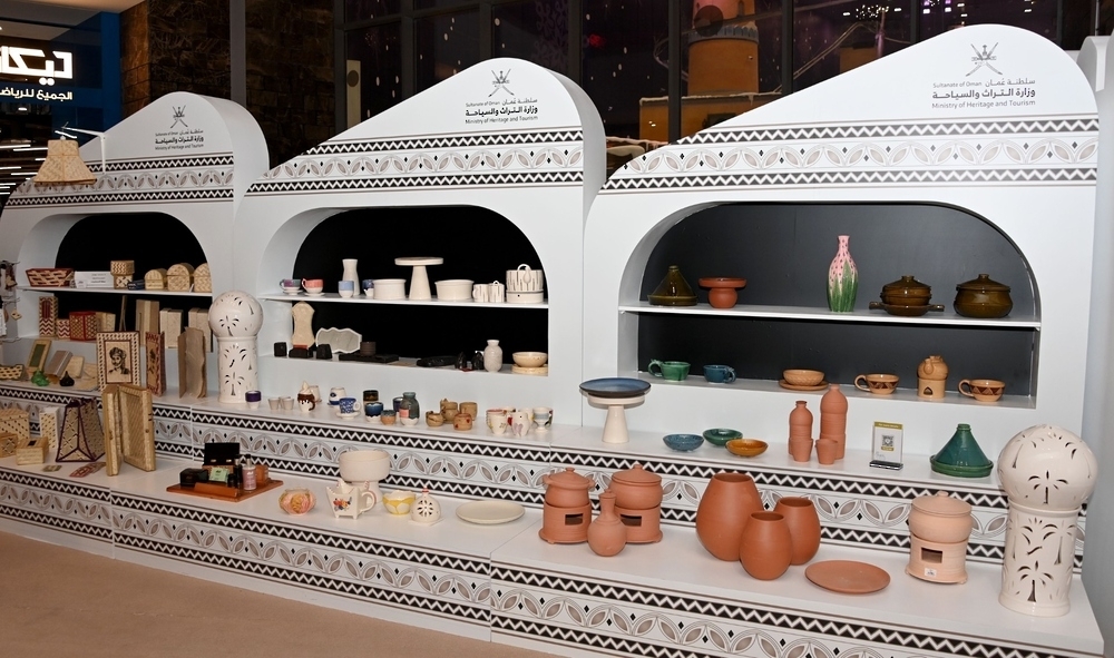 The exhibition showcases traditional crafts alongside contemporary innovations