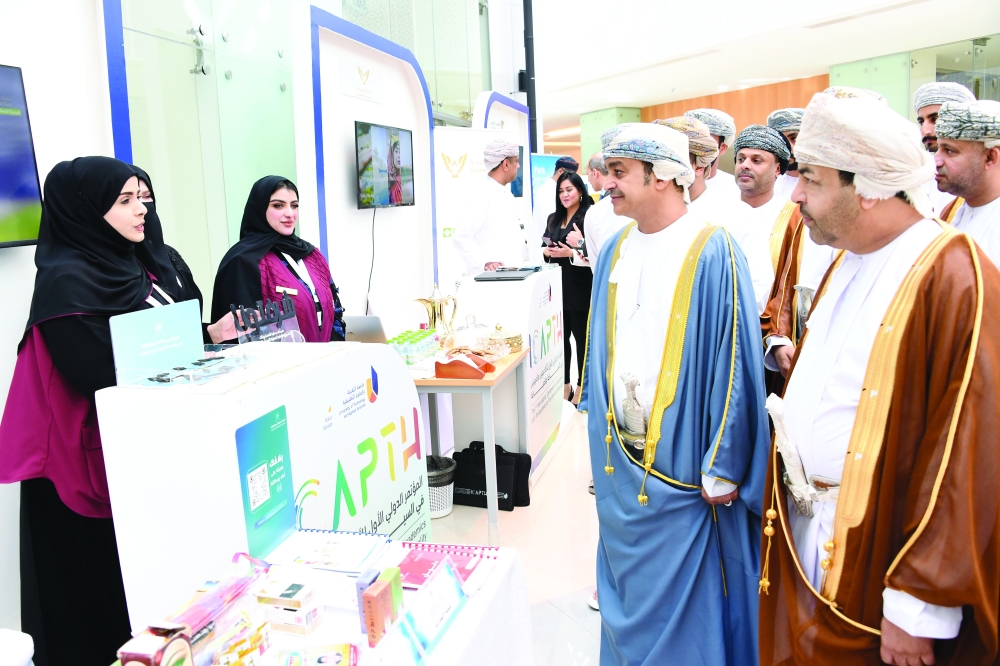 The event was opened under the auspices of Dr Ahmed bin Mohsin al Ghassani, Chairman of Dhofar Municipality. — Photo by Hamed al Khatiri