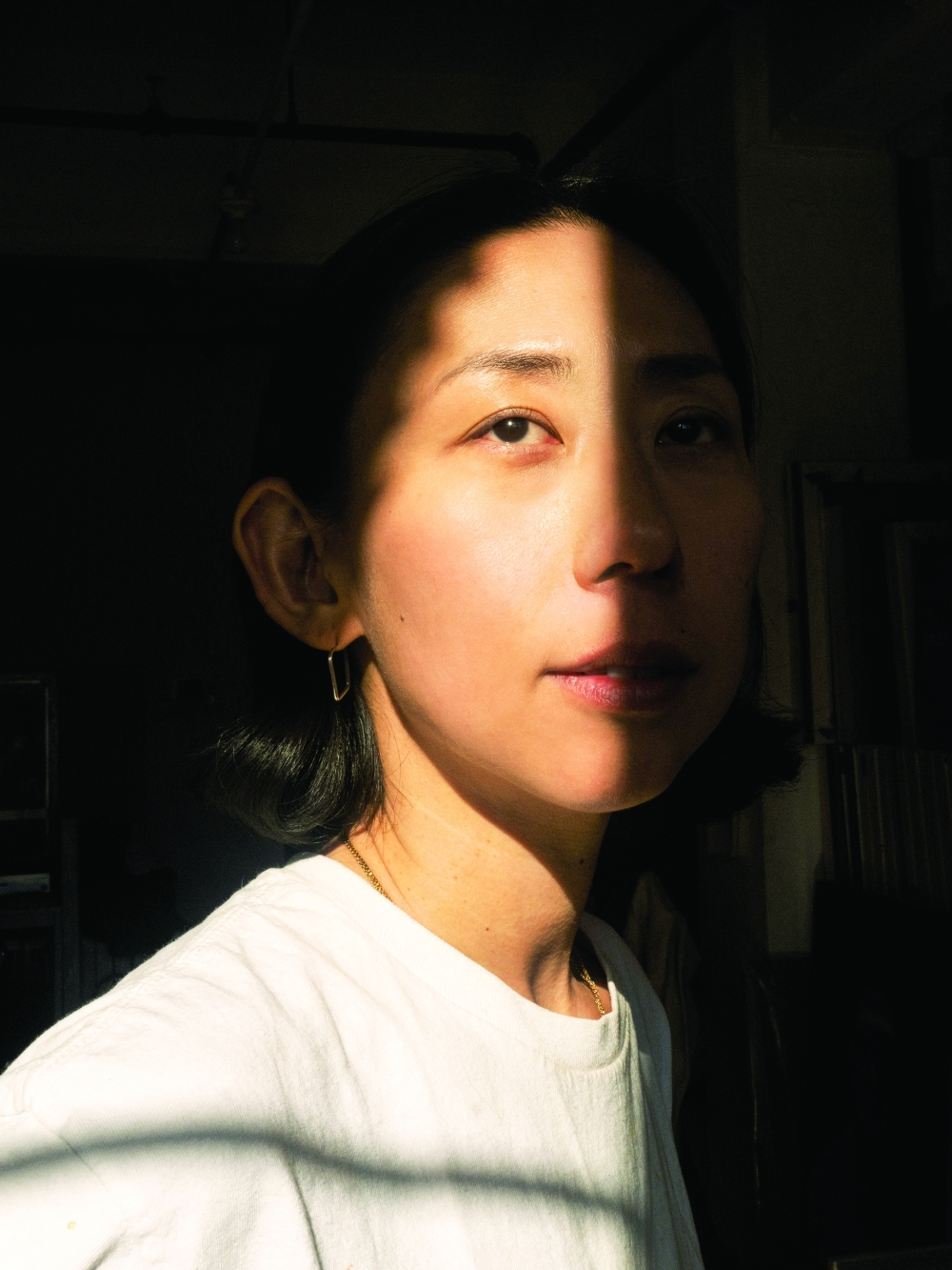 Visual artist Na Kim at her studio in New York on Wednesday, Jan. 22, 2025.