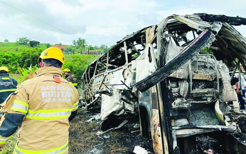 Forty-one people died in a bus crash in Brazil’s worst highway accident last December.