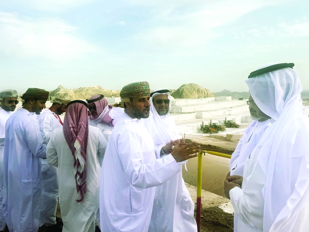 A visual by ‘Obaz’ showcased the integrated special economic zone in Ibri
