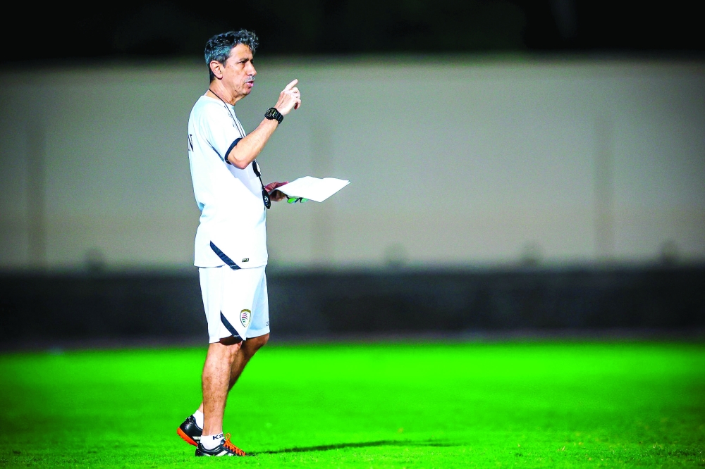 Rasheed Jaber Oman national football team head coach