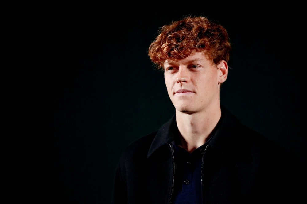 Jannik Sinner attends the Gucci Fall-Winter 2025/2026 collection presentation during Fashion Week in Milan, Italy, February 25, 2025. REUTERS