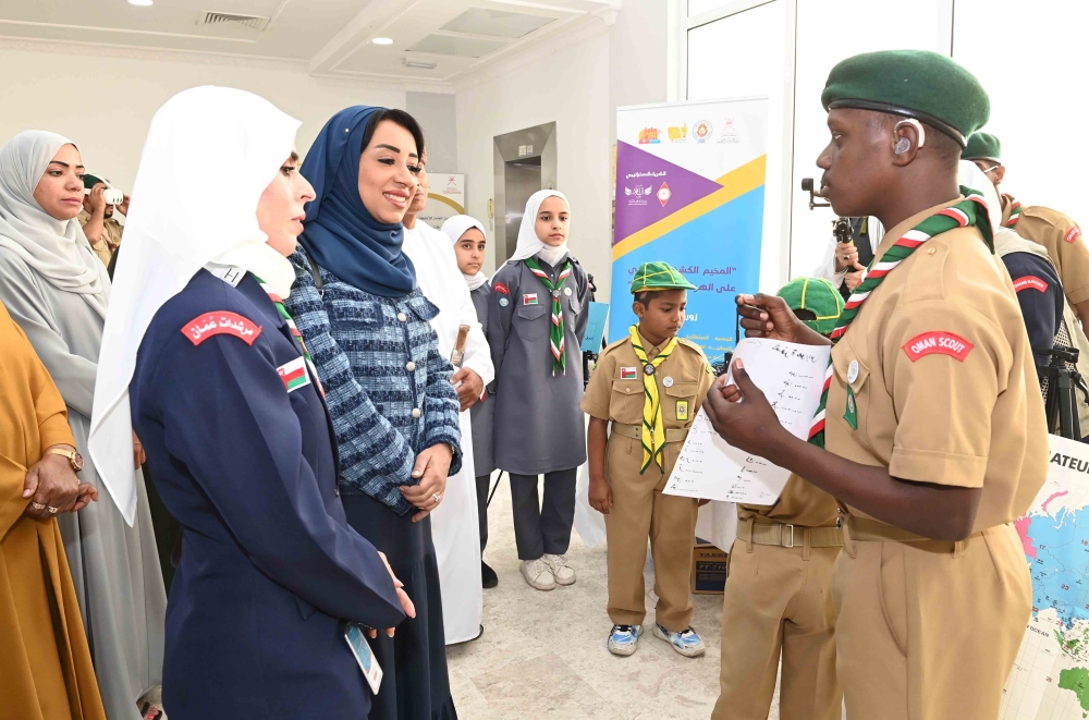 The forum attracted 150 scouts and guides, alongside leaders and supervisors from special education schools
