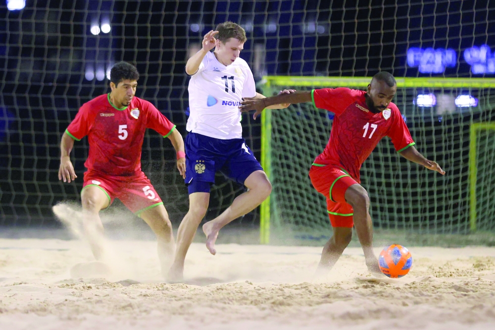 Russia beat Oman 6-5 in the first international friendly.