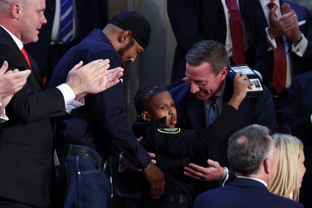 Cancer survivor Devarjaye "DJ" Daniel 