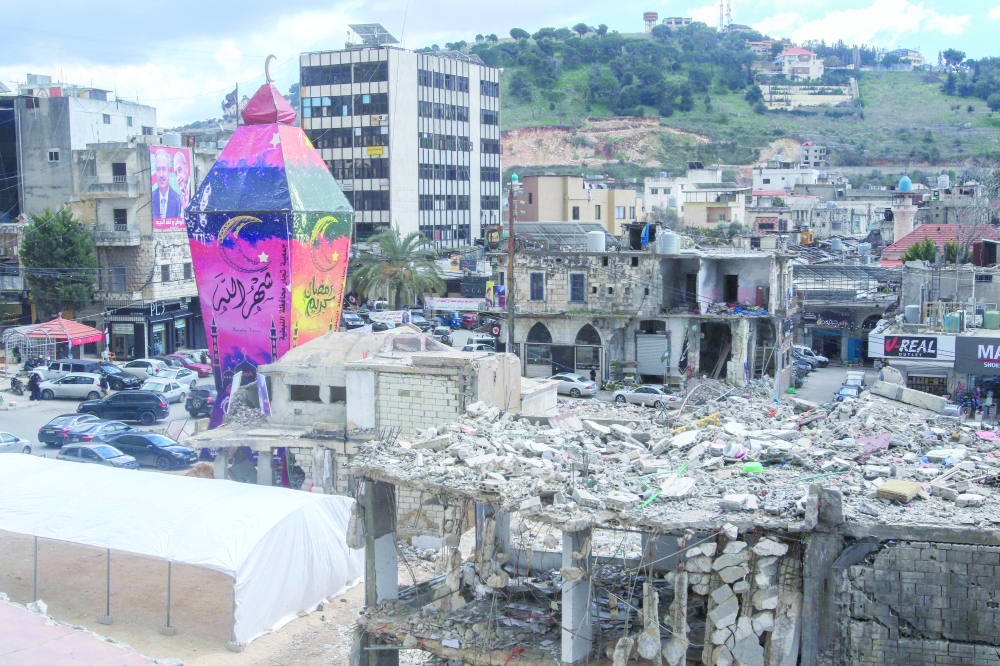 southern Lebanese city of Nabatieh