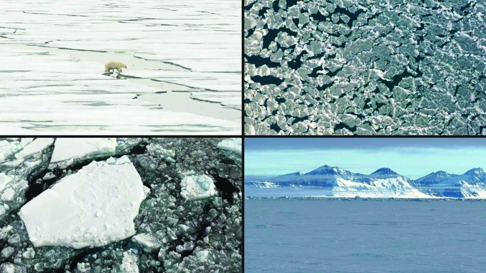 February was the lowest monthly level for sea ice in the Arctic, and the fourth-lowest in the Antarctic. 