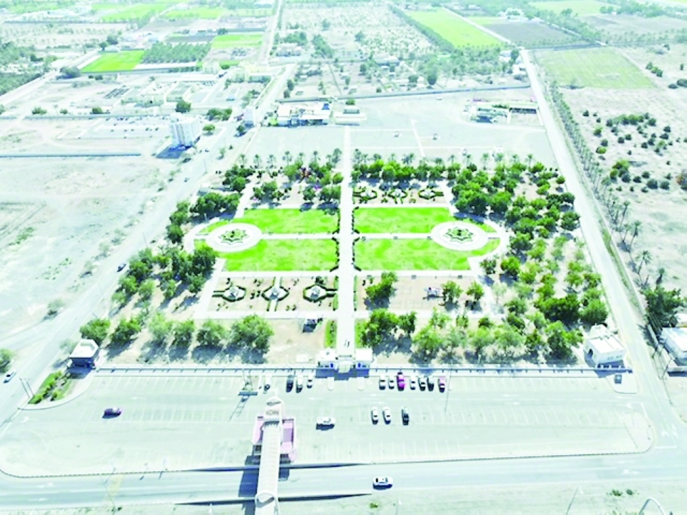 The Parks and Gardens Department continues to study and design new projects in the field of parks and beautification.