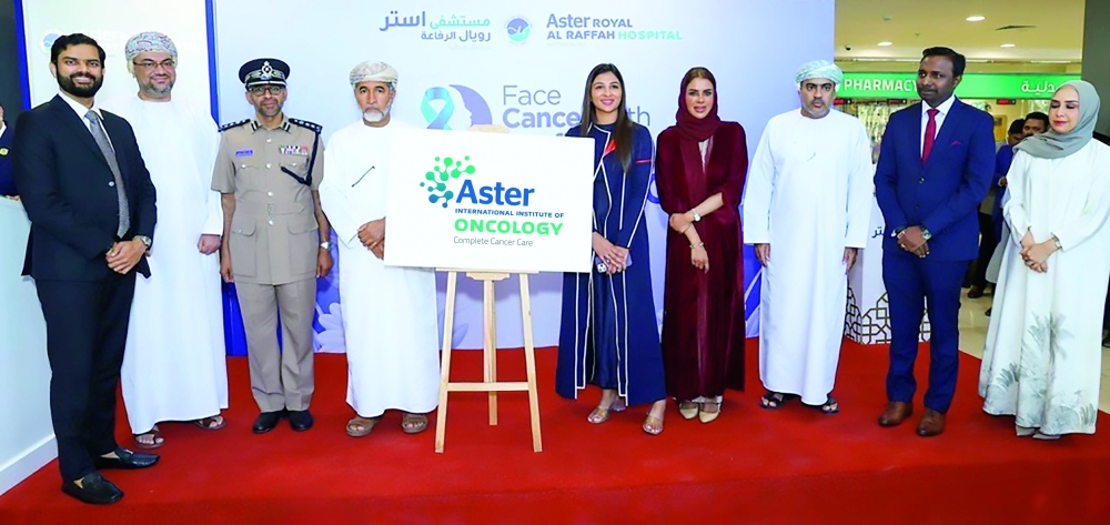 Aster Royal Al Raffah Hospital has launched the Aster Al Raffah International Comprehensive Cancer Care Centre, in Oman