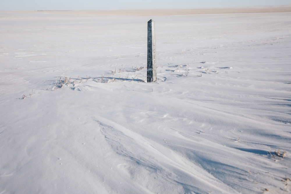 In a call to Prime Minster Justin Trudeau, President Donald Trump reportedly said did not believe that the treaty that demarcates the border between the United States and Canada was valid and that he wants to revise the boundary. (Amber Bracken/The New Yo