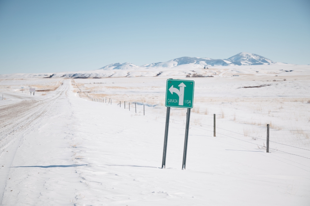 In a call to Prime Minster Justin Trudeau, President Donald Trump reportedly said did not believe that the treaty that demarcates the border between the United States and Canada was valid and that he wants to revise the boundary. (Amber Bracken/The New York Times)