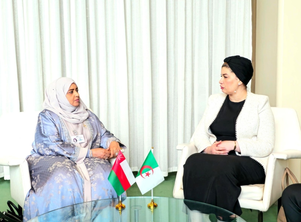 Dr Laila met with Soraya Mouloudji, Algeria’s Minister 