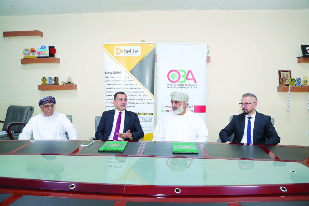 OBA and Belltel sign agreement to boost women's basketball in Oman