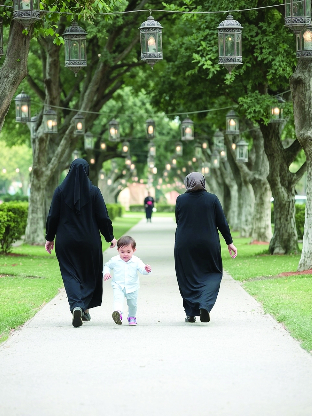 Walking after Taraweeh prayers evolved into a cherished social ritual