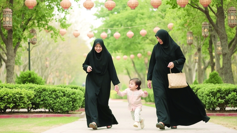 Walking after Taraweeh prayers evolved into a cherished social ritual